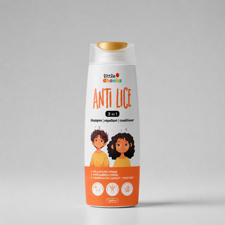 Anti Lice Shampoo 3 in 1 for Kids & Adults | Lice & Nits Removal | Conditioner + Repellent